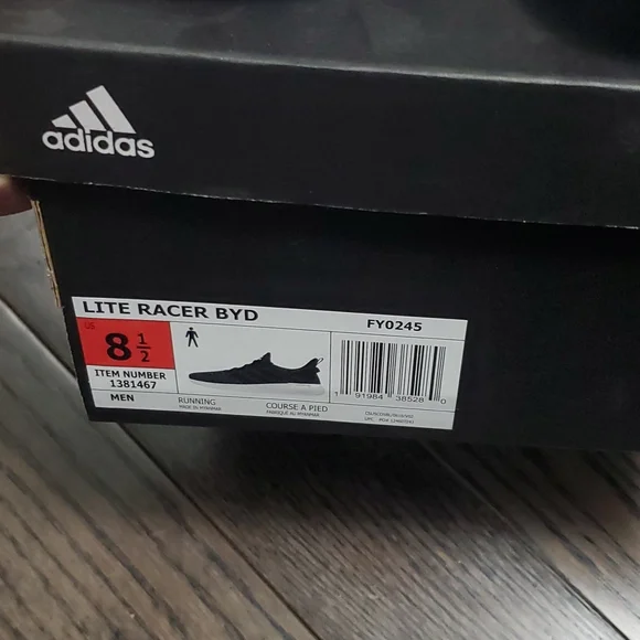 NIB Adidas Lite Racer Byd Men's Shoes - Picture 8 of 8